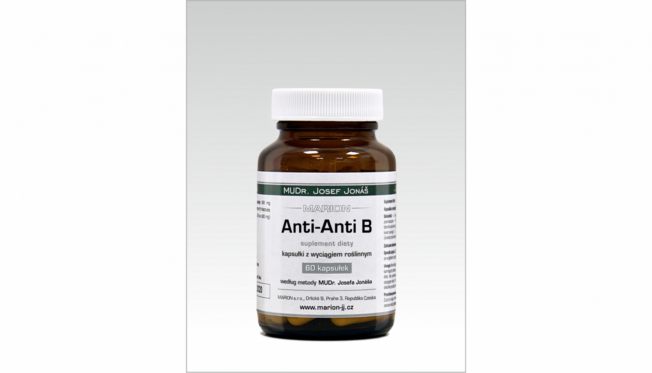 Anti-Anti B – kapsułki z wyciągiem roślinnym